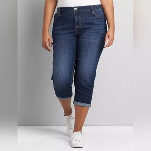Lane Bryant Signature Fit Boyfriend Capri